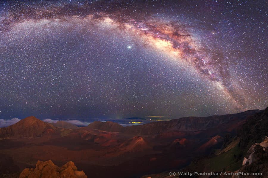 APOD: The Milky Way Over Mauna Kea - January 27, 2009
