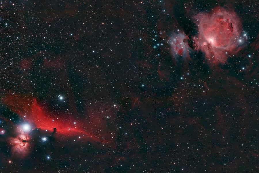 APOD: Horsehead and Orion Nebulae - March 10, 2009