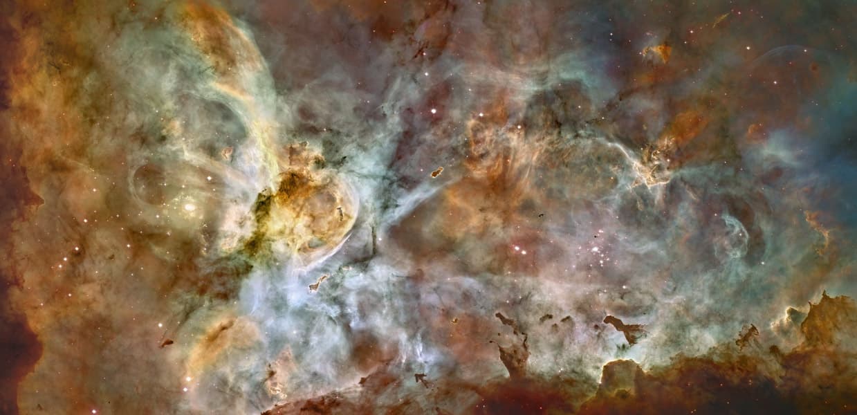 APOD: Carina Nebula Panorama from Hubble - May 24, 2009