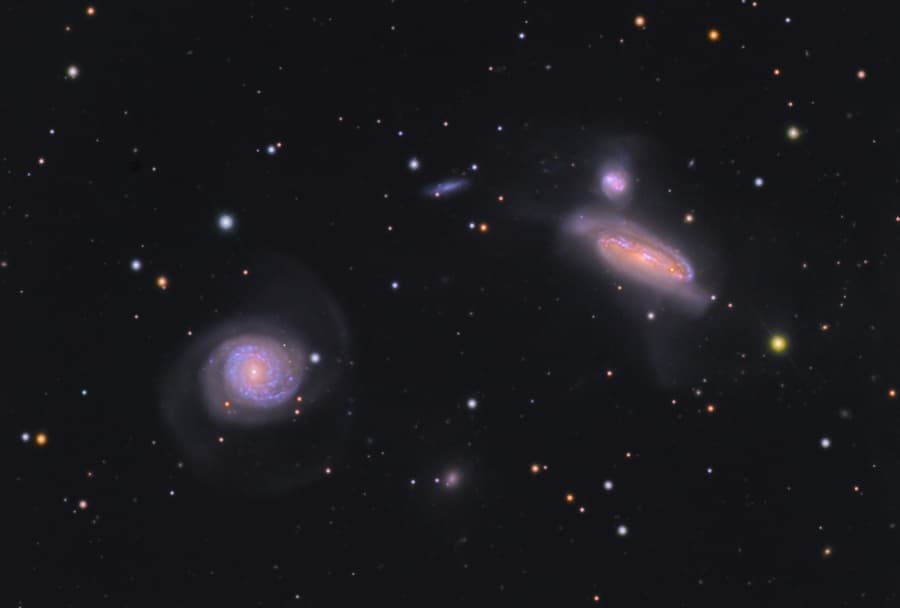 APOD: NGC 7771 Galaxy Group - August 29, 2009