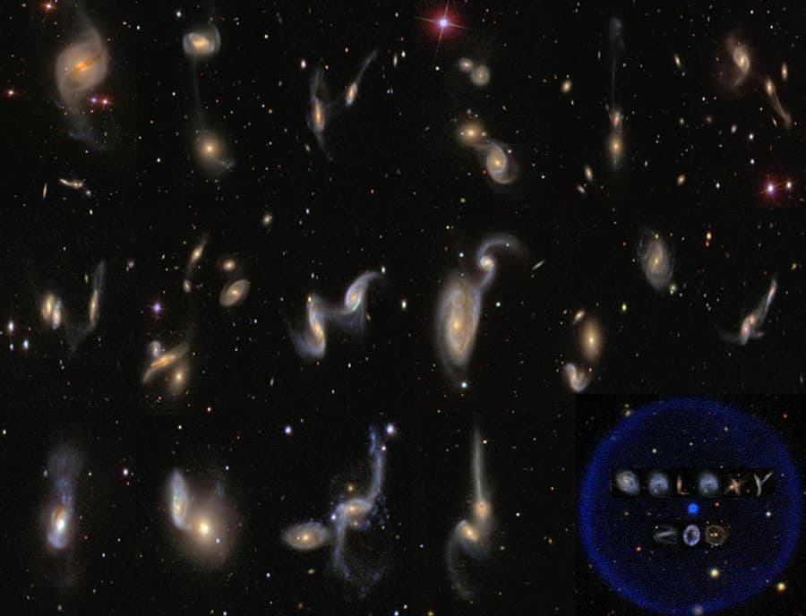 APOD: Galaxy Zoo Catalogs the Universe - October 26, 2009