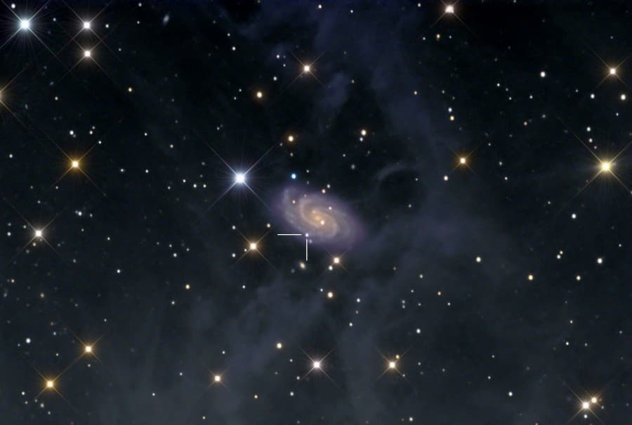 APOD: Art and Science in NGC 918 - November 12, 2009