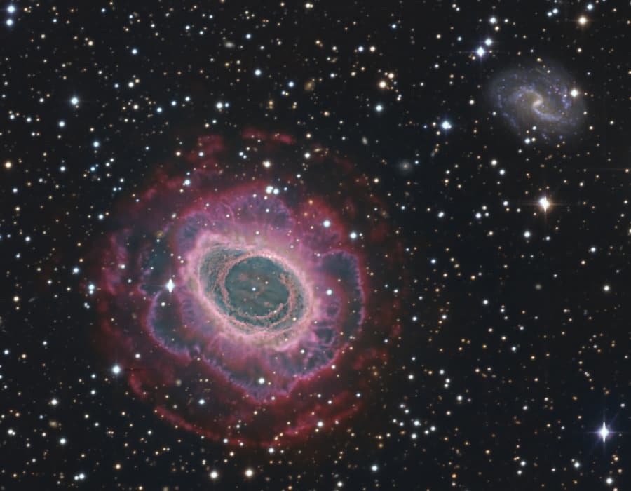 APOD: Ring Nebula Deep Field - November 6, 2009