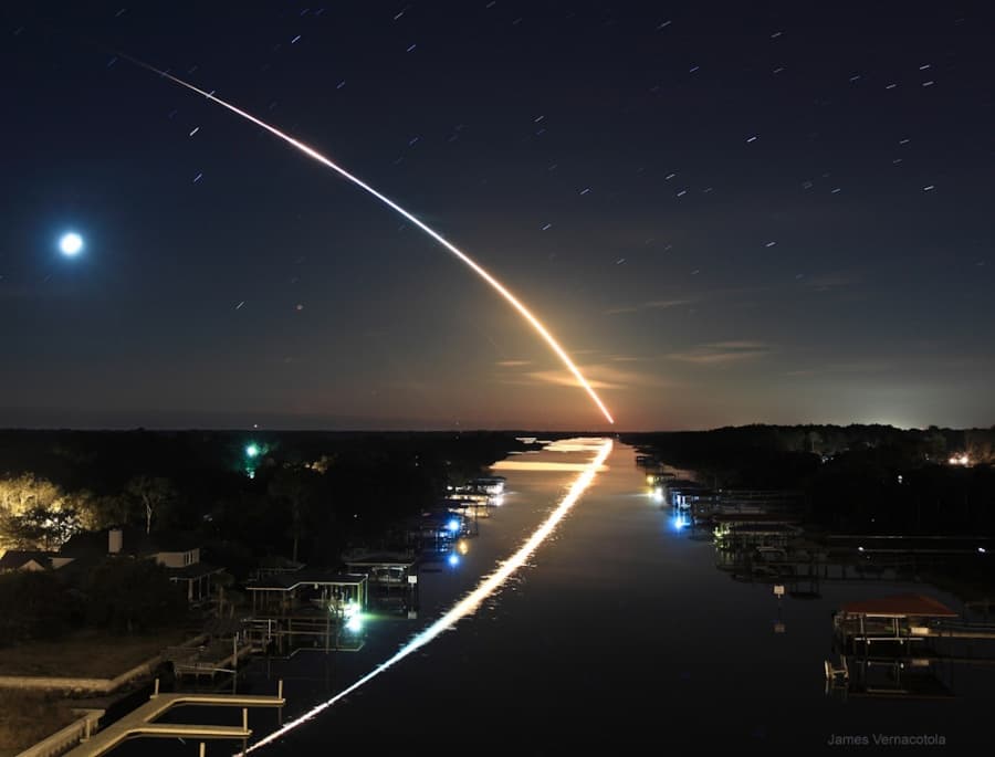 APOD: Waterway to Orbit - February 13, 2010