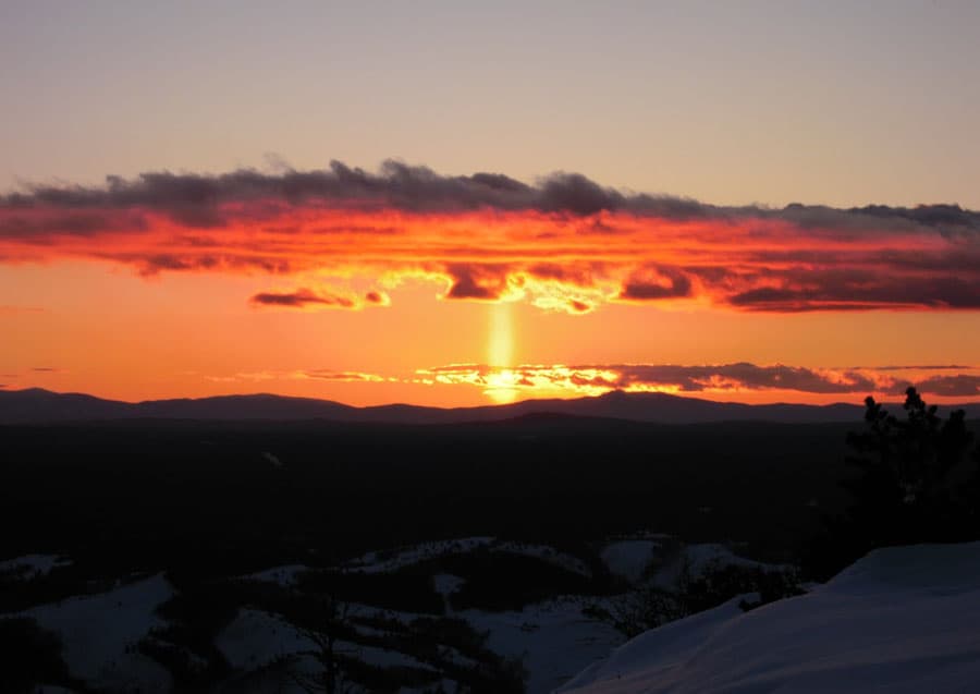 APOD: Pillar at Sunset - March 6, 2010