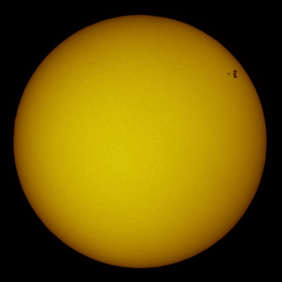 APOD: Station and Shuttle Transit the Sun - May 23, 2010