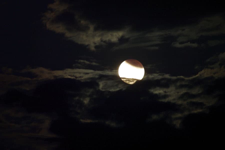 APOD: A Partial Lunar Eclipse - June 28, 2010