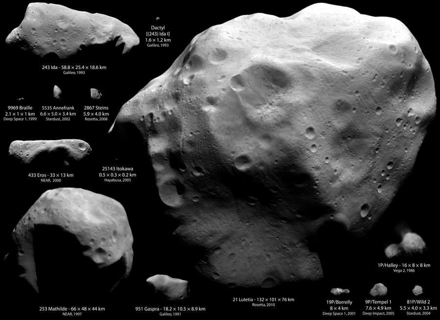APOD: Lutetia: The Largest Asteroid Yet Visited - July 26, 2010