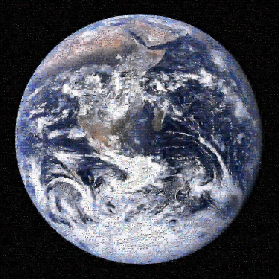 APOD: Mosaic: Welcome to Planet Earth - July 13, 2010