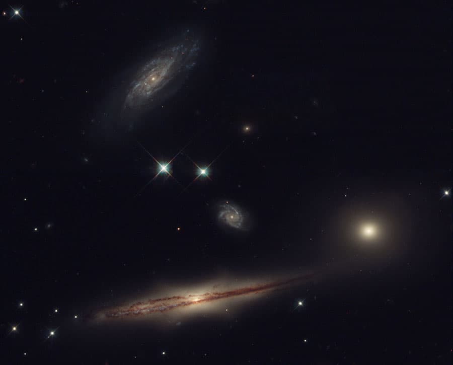 APOD: HCG 87: A Small Group of Galaxies - July 6, 2010