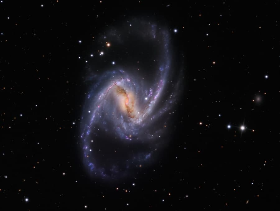 APOD: NGC 1365: Majestic Island Universe - August 20, 2010