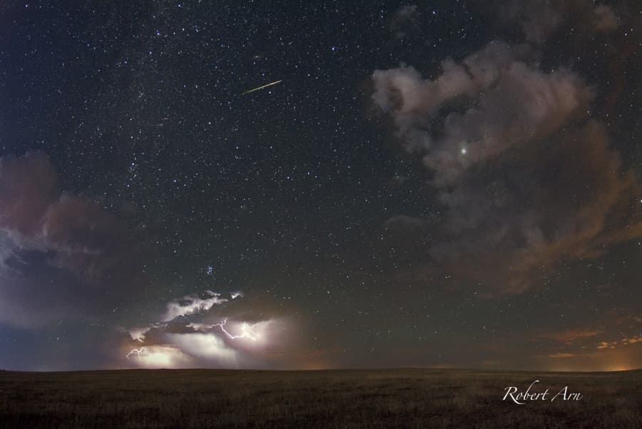 APOD: Perseid Storm - August 21, 2010