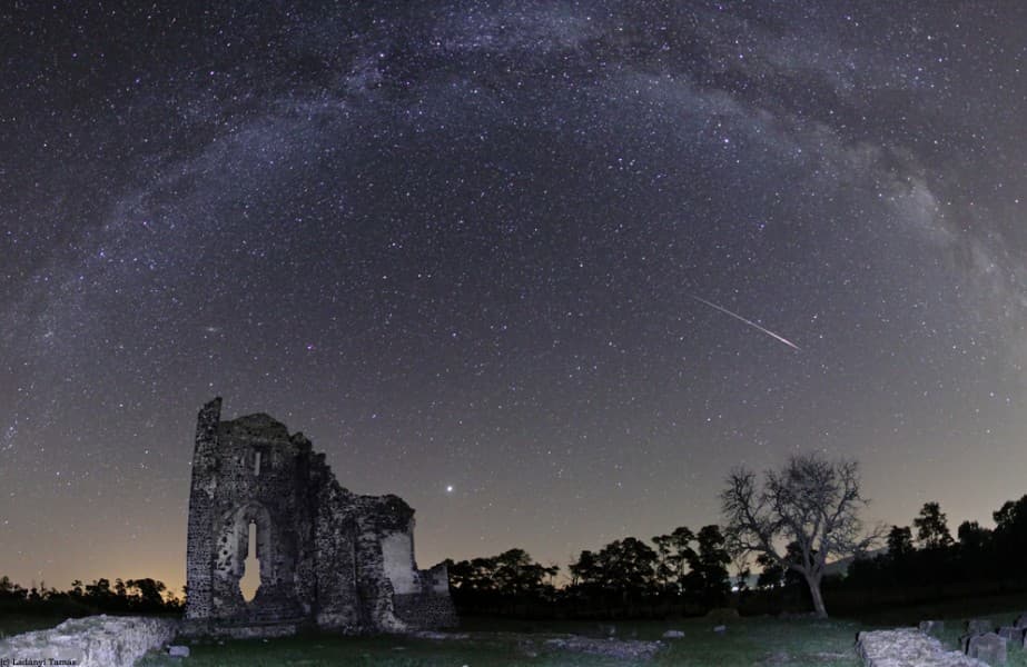 APOD: Perseid Prelude - August 12, 2010