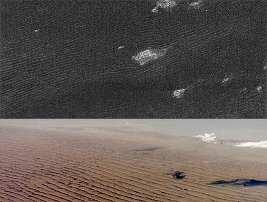 APOD: The Sand Dunes of Titan - August 10, 2010
