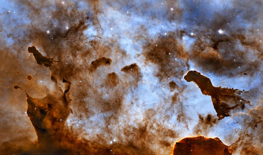 APOD: Dark Clouds of the Carina Nebula - September 19, 2010