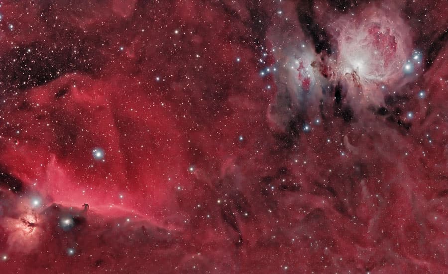 APOD: Horsehead and Orion Nebulas - October 5, 2010