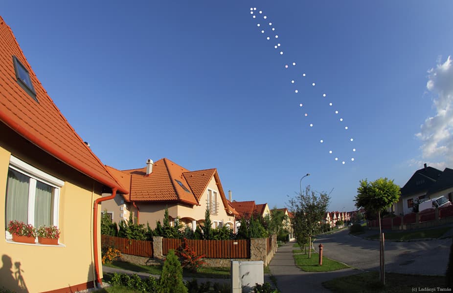 APOD: Analemma 2010 - December 31, 2010