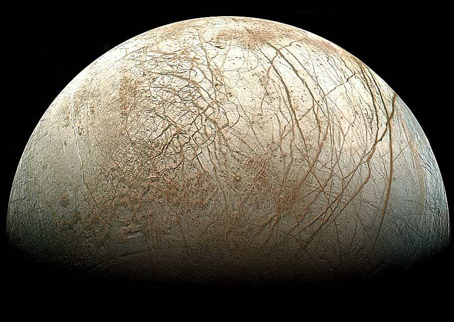 APOD: Gibbous Europa - January 30, 2011