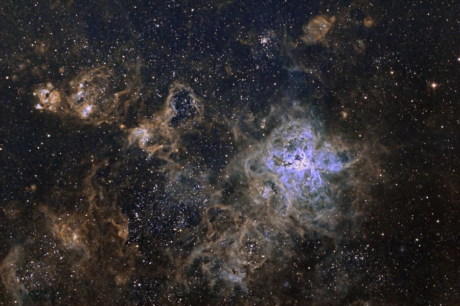 APOD: The Cosmic Web of the Tarantula Nebula - January 11, 2011