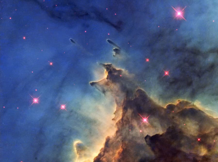APOD: NGC 2174: Stars Versus Mountains - February 9, 2011