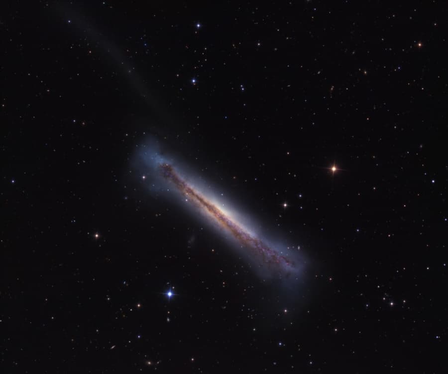 APOD: Sideways Galaxy NGC 3628 - March 16, 2011