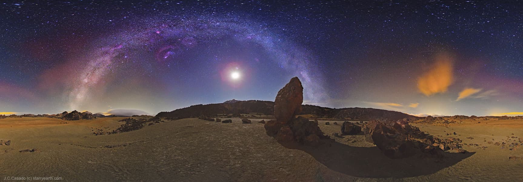 APOD: The Milky Way Over Tenerife - April 5, 2011