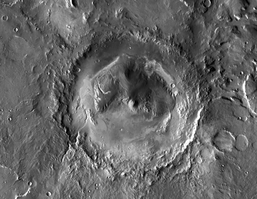 APOD: Gale Crater - July 29, 2011