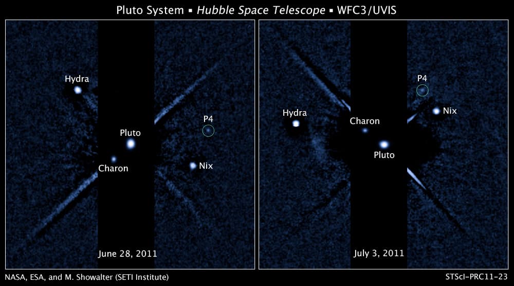 APOD: Pluto's P4 - July 22, 2011