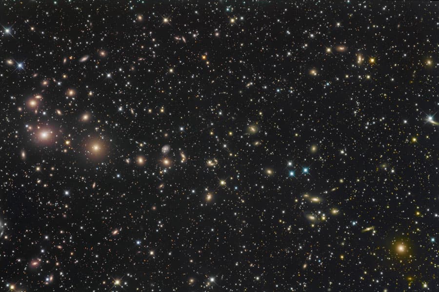 APOD: The Perseus Cluster of Galaxies - July 12, 2011