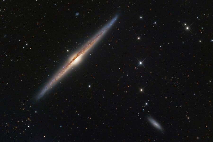 APOD: NGC 4565: Galaxy on Edge - October 15, 2011