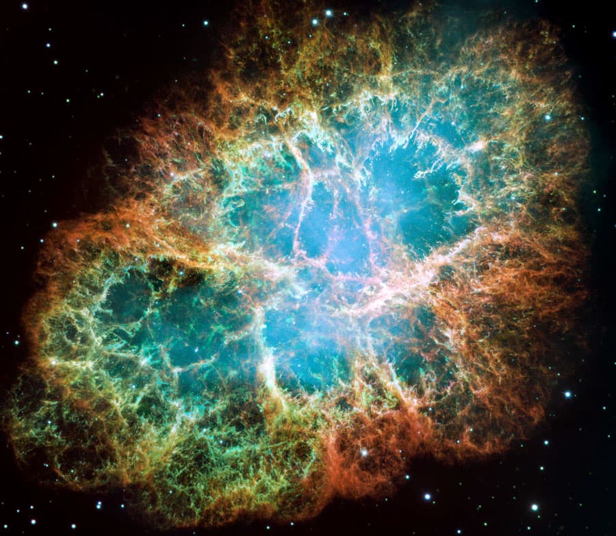 APOD: M1: The Crab Nebula from Hubble - December 25, 2011