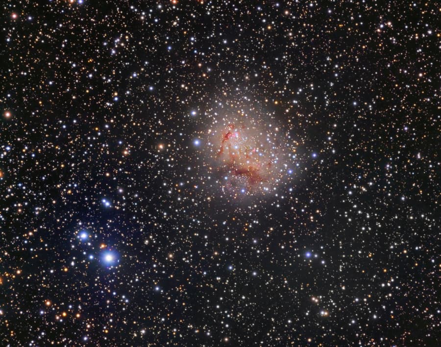 APOD: Starburst Galaxy IC 10 - January 4, 2012