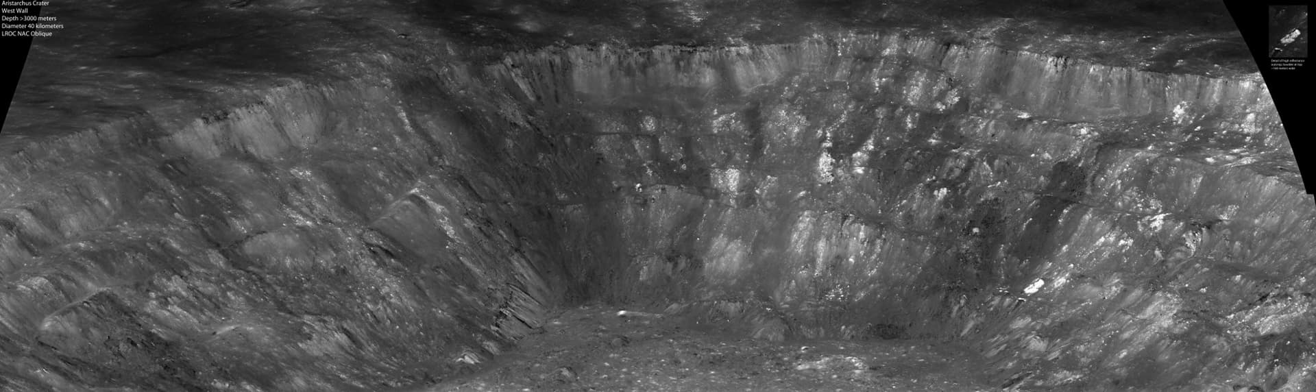 APOD: At the West Wall of Aristarchus Crater - February 17, 2012