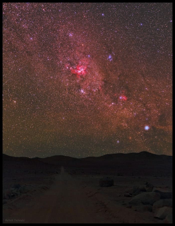 APOD: On the Road to Carina - February 18, 2012