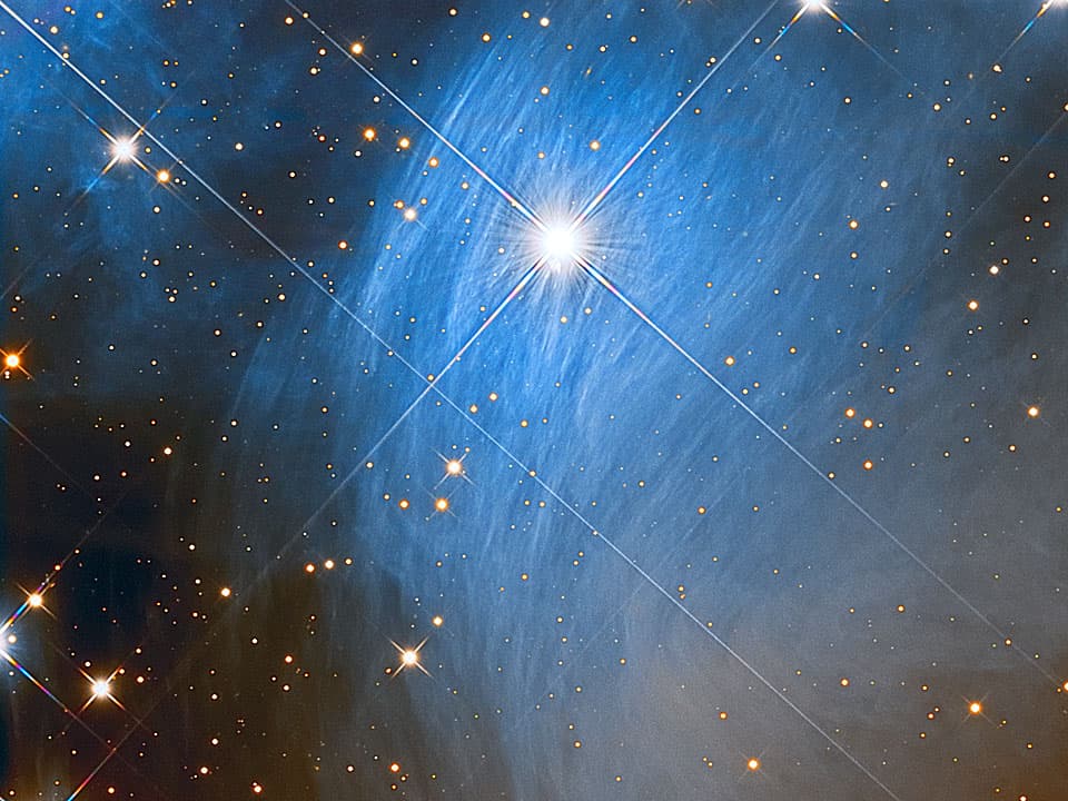 APOD: Merope's Reflection Nebula - February 15, 2012