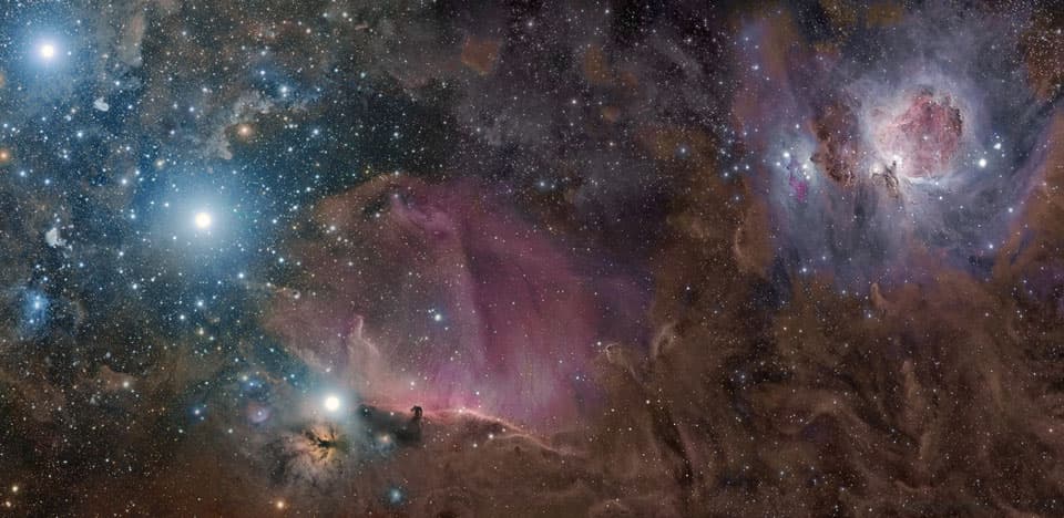APOD: Orion in Gas, Dust, and Stars - February 12, 2012