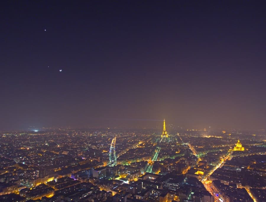 APOD: Paris by Night - March 31, 2012