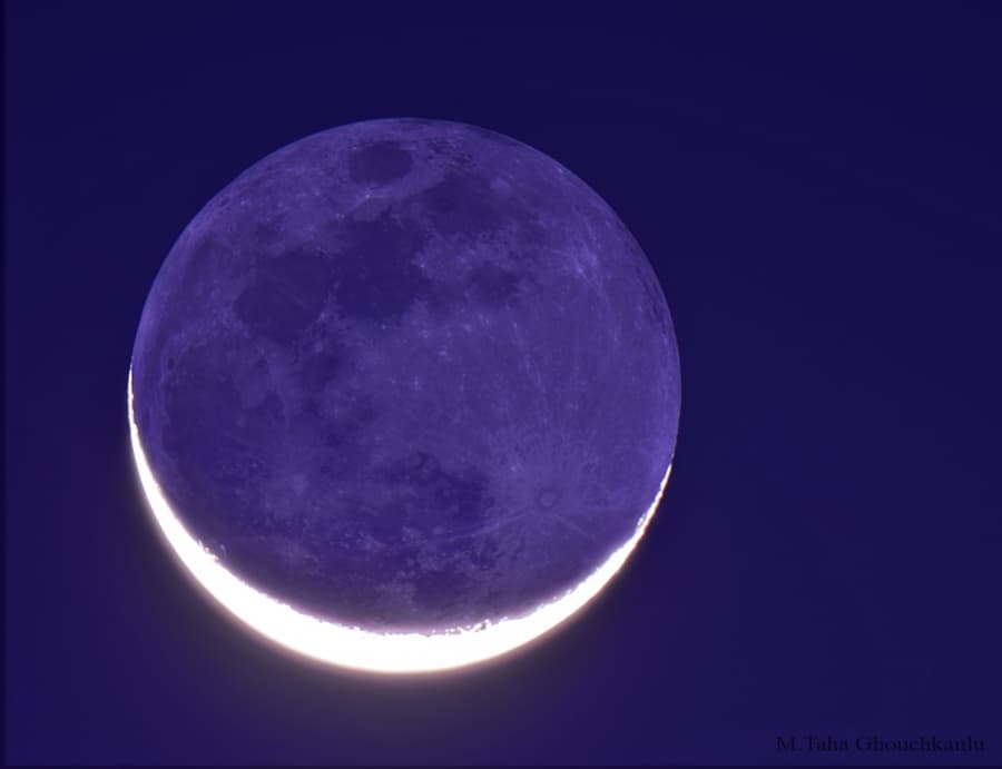APOD: The New Moon in the Old Moon's Arms - March 24, 2012