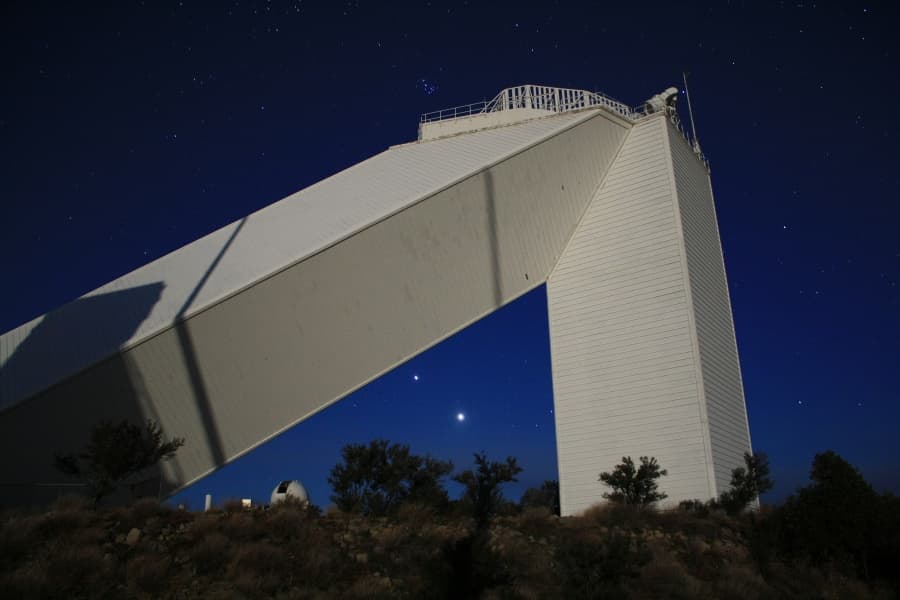 APOD: Bright Planets at McMath-Pierce Solar Telescope - March 16, 2012