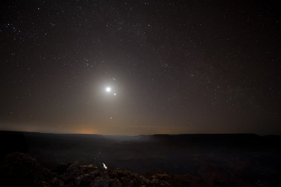 APOD: The Grand Canyon in Moonlight - March 30, 2012
