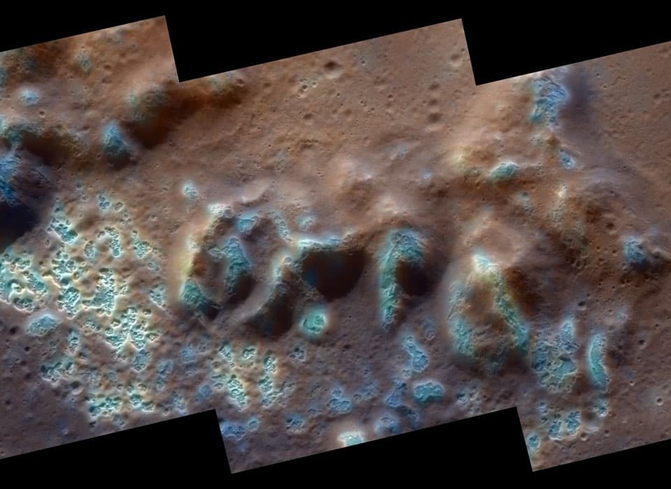 APOD: Unusual Hollows Discovered on Planet Mercury - March 27, 2012