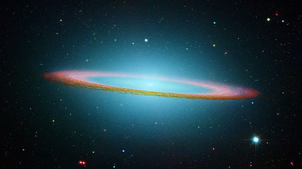 APOD: The Sombrero Galaxy in Infrared - March 11, 2012
