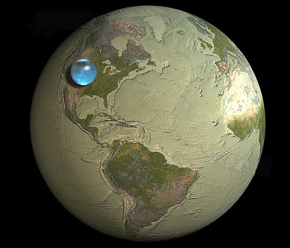 APOD: All the Water on Planet Earth - May 15, 2012
