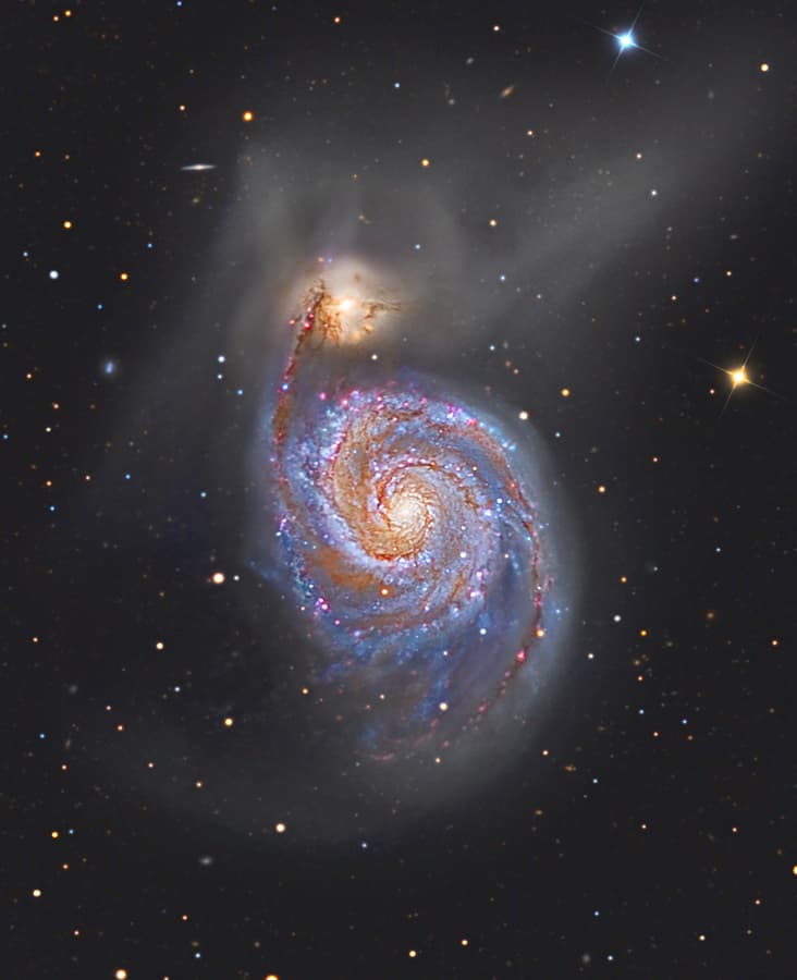 APOD: M51: The Whirlpool Galaxy - June 2, 2012