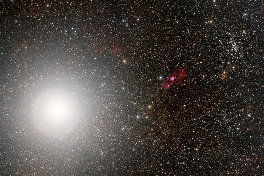 APOD: In the Glare of Alpha Centauri - June 28, 2012