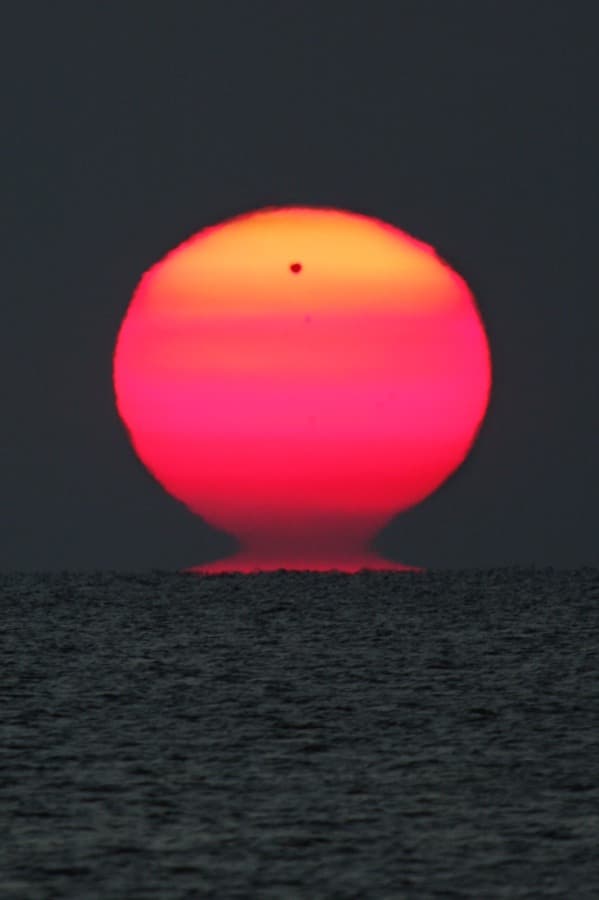 APOD: When Venus Rises with the Sun - June 8, 2012