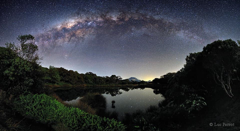 APOD: Milky Way Over Piton de l'Eau - June 25, 2012