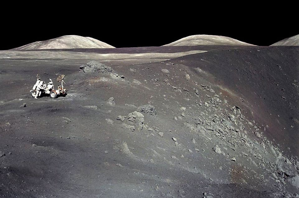 NASA APOD June 24, 2012: Apollo 17 at Shorty Crater