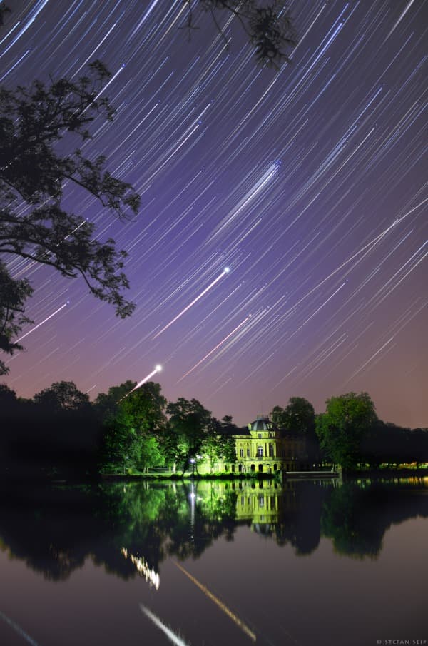 APOD: Trails in the Morning Sky - July 28, 2012