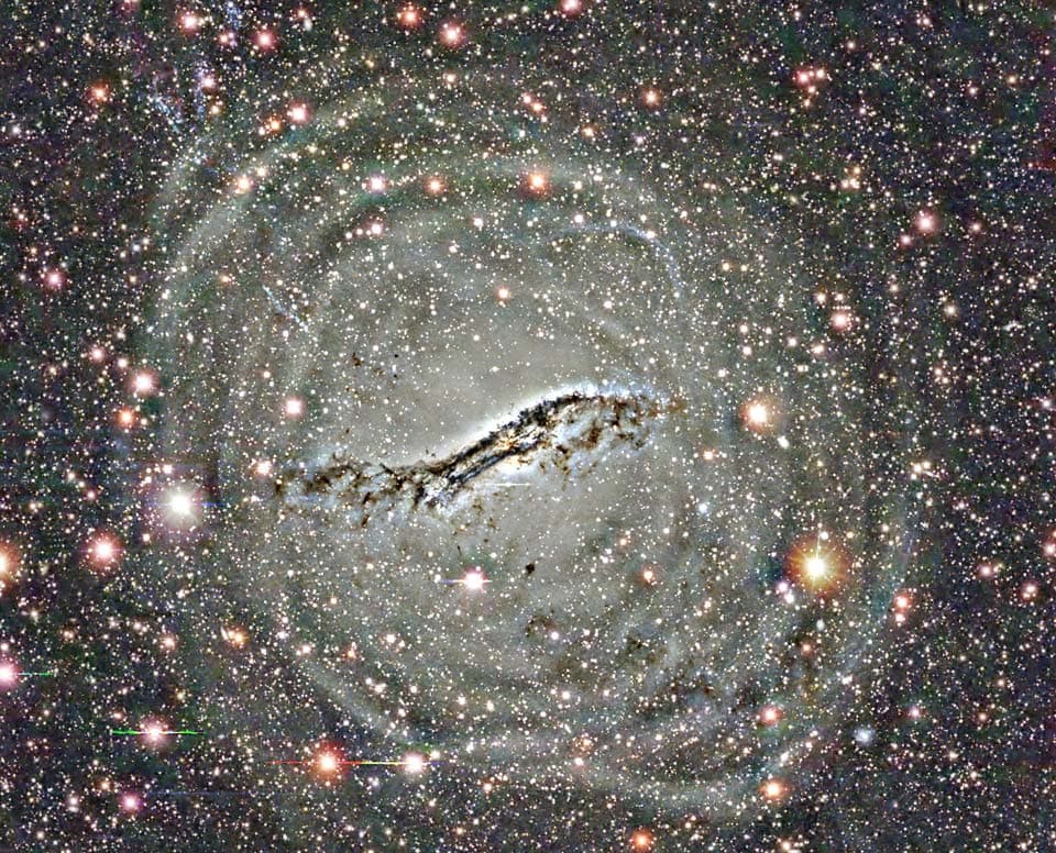 APOD: The Outer Shells of Centaurus A - July 1, 2012